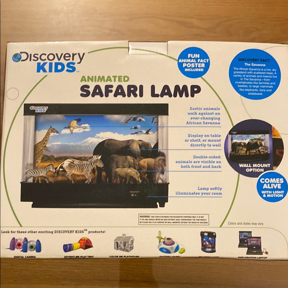 New Discovery Kids Animated Safari Lamp - Picture 2 of 2